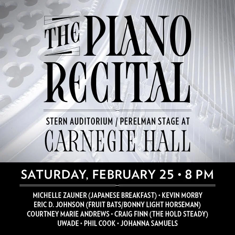 The Piano Recital — Stern Auditorium / Perelman Stage at Carnegie Hall. Saturday, February 25 · 8 PM